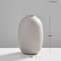 Modern Clear Glass Vase – Minimalist Flower Vase for Home