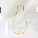 Nordic Iron Flower Vase – Minimalist Metal Vase Decor