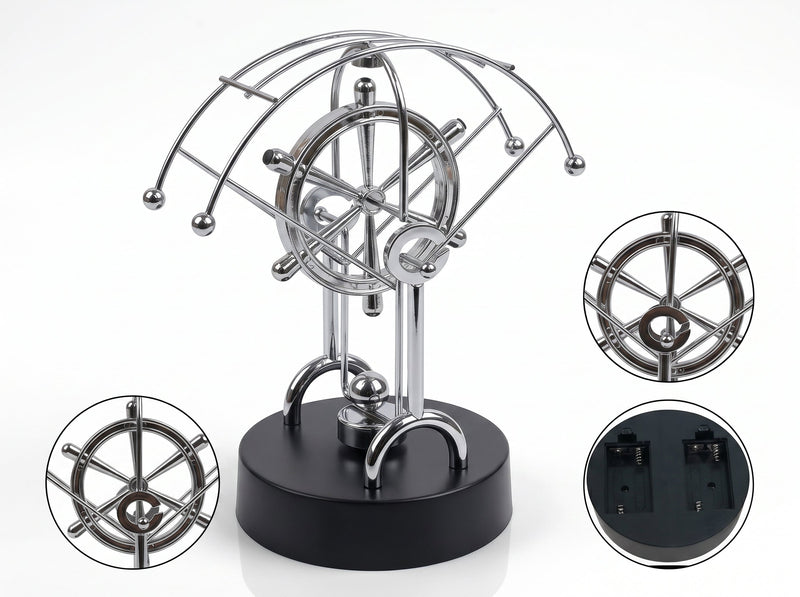 Mini Newton's Cradle – Desk Pendulum Decor & Office Gift