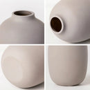 Modern Clear Glass Vase – Minimalist Flower Vase for Home