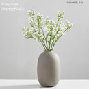 Modern Clear Glass Vase – Minimalist Flower Vase for Home