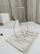 Nordic Iron Flower Vase – Minimalist Metal Vase Decor